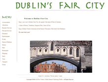 Tablet Screenshot of dublins-fair-city.com